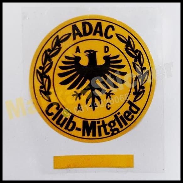 

DISKON STICKER ADAC MEMBER (STIKER STICKON TEMPEL DALAM) !!!!!