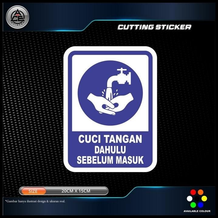 

DISKON CUTTING STICKER CUCI TANGAN SEBELUM MASUK STIKER RAMBU !!!!!!