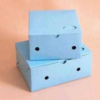

TERMURAH Dus Snack Kotak Kue Makanan Kecil Warna 16x12x7 ( 100 pcs ) ke-125