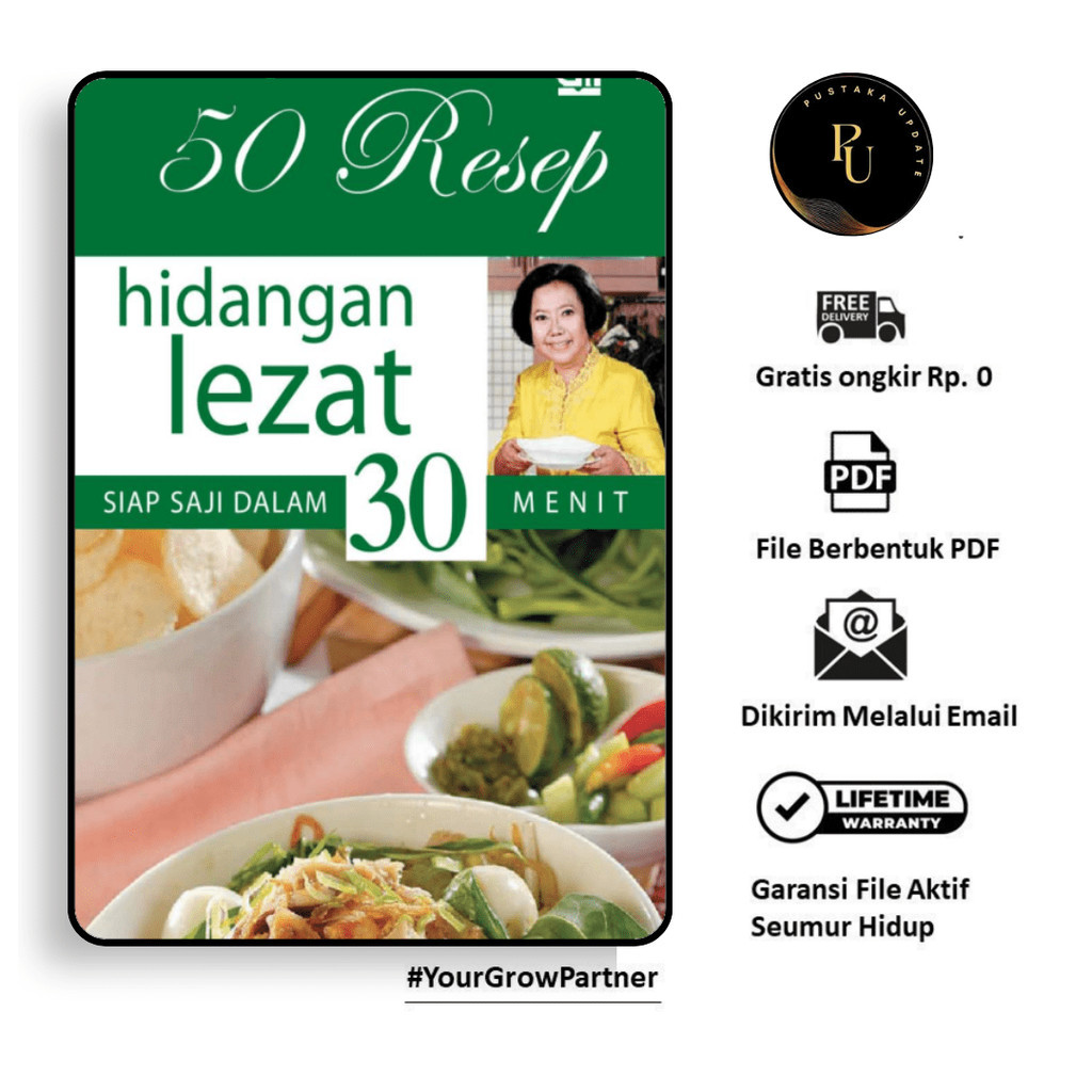 

380. 50 RESEP HIDANGAN LEZAT SIAP SAJI DALAM 30 MENI - [-]