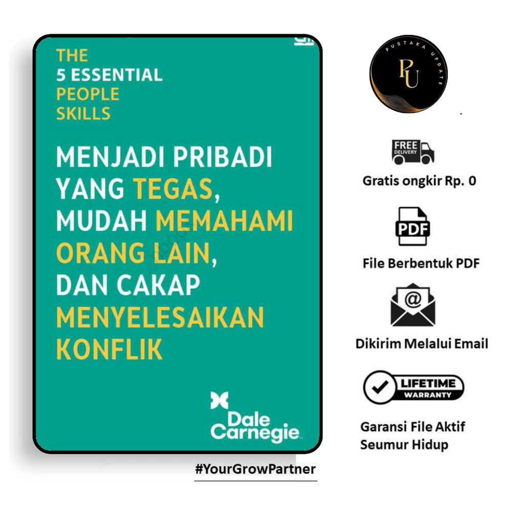 

529. THE 5 ESSENTIAI PEOPLE SKIIIS MENJADI PRIBADI YANG TEGAS, MUDAH MEMAHAMI ORANG LAIN, & CAKAP MENYELESAIKAN KONFLIK - [-]