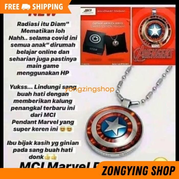 SINTE KALUNG KESEHATAN LSM CAPTAIN AMERIKA PENDANT MARVEL ORIGINAL MCI ZONGYING SHOP BEST SELLER