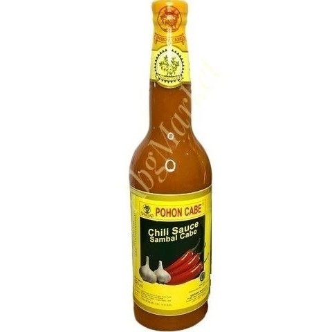 

Sambal Pohon Cabe Tanpa Gawet/Sambel Saus Saos Pedas Bakso 620Ml