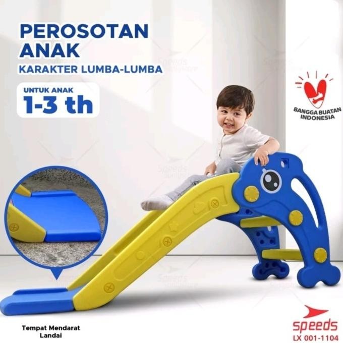 Perosotan Speeds Mainan Prosotan Anak Seluncuran Playground Tk