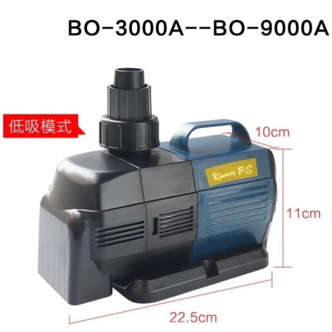 AMARA / SOBO BO 9000A Pompa Air Kolam Aquarium Ikan BO9000A BO 9000 A