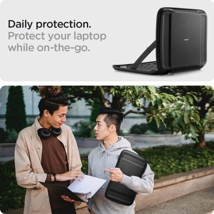 TAS LAPTOP MACBOOK PRO 14/16 2021 SPIGEN RUGGED ARMOR PRO SLEEVE CASE