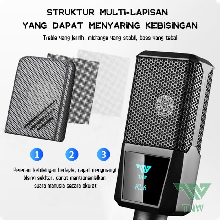 Tnw Microphone Kabel Kl6 Condenser Microphone Dynamic Mic Kabel