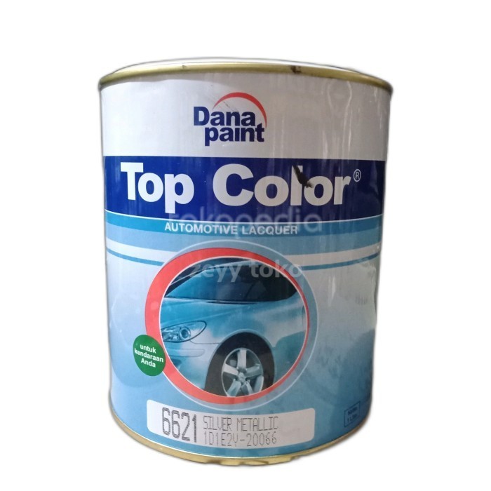 Produk Cat Duco top color 6621 Silver metalik 1kg
