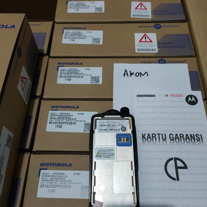 {SyaneShop} HT MOTOROLA CP1660 VHF Original Berkualitas