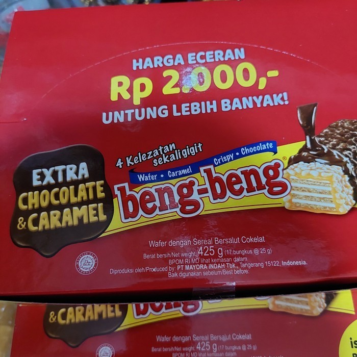 

TERJAMIN BENG BENG KEMASAN BARU 1 BOX 17 SACHET X 25GR 25 GRAM