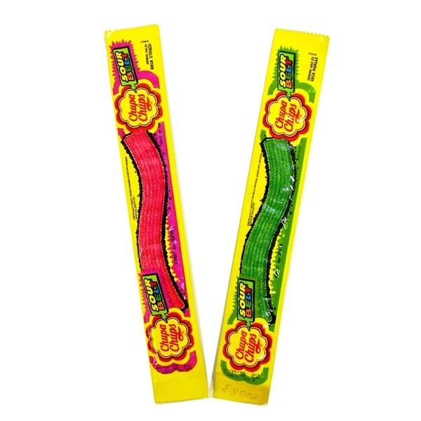 S01083 CHUPA CHUPS SOUR BELT PERMEN JELLY 8GR SACHET MAJU BERSAMA (20251212)