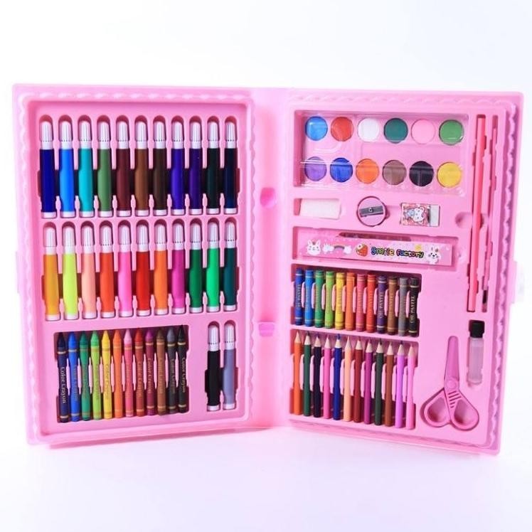 

Special Sale Krayon Crayon Set Anak Anak Isi 86 Pcs Alat Menggambar Mewarnai Viral Yl-24