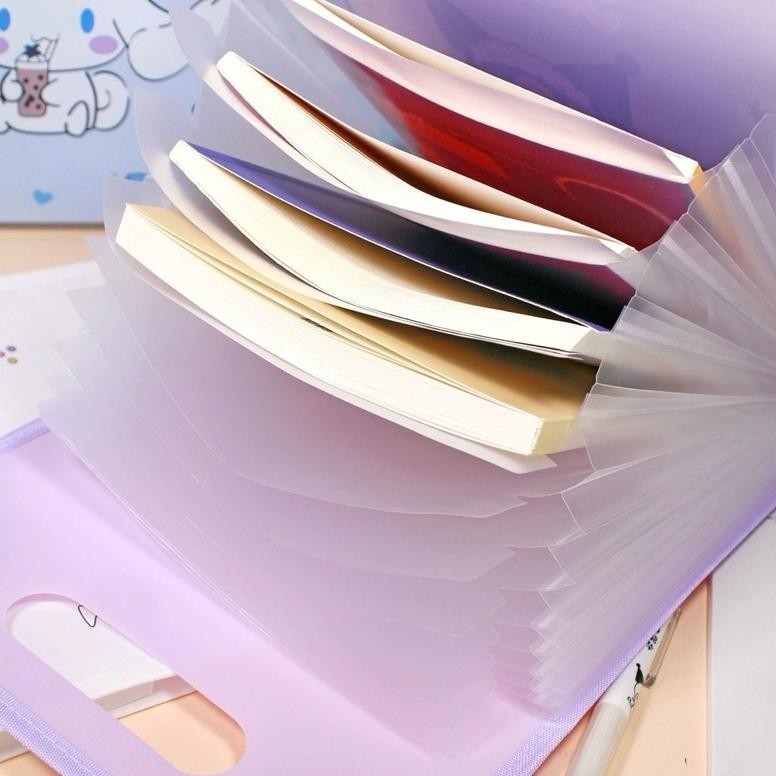 

Ori Kawaii Sanrio Foll Layer Map Folder Document Organizer Tempat Penyimpanan Dokumen