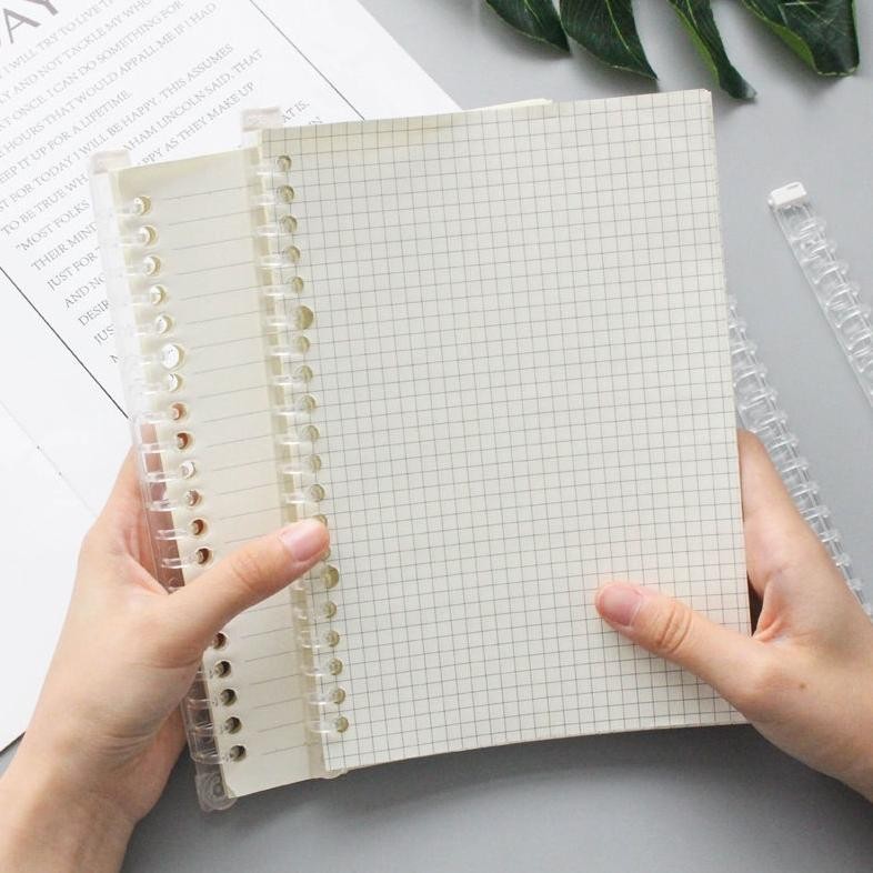 

Boss Tokotab - Strip Ring Spiral Binder Easy Binder Ring B5 Easy Binder Ring A5 Transparant