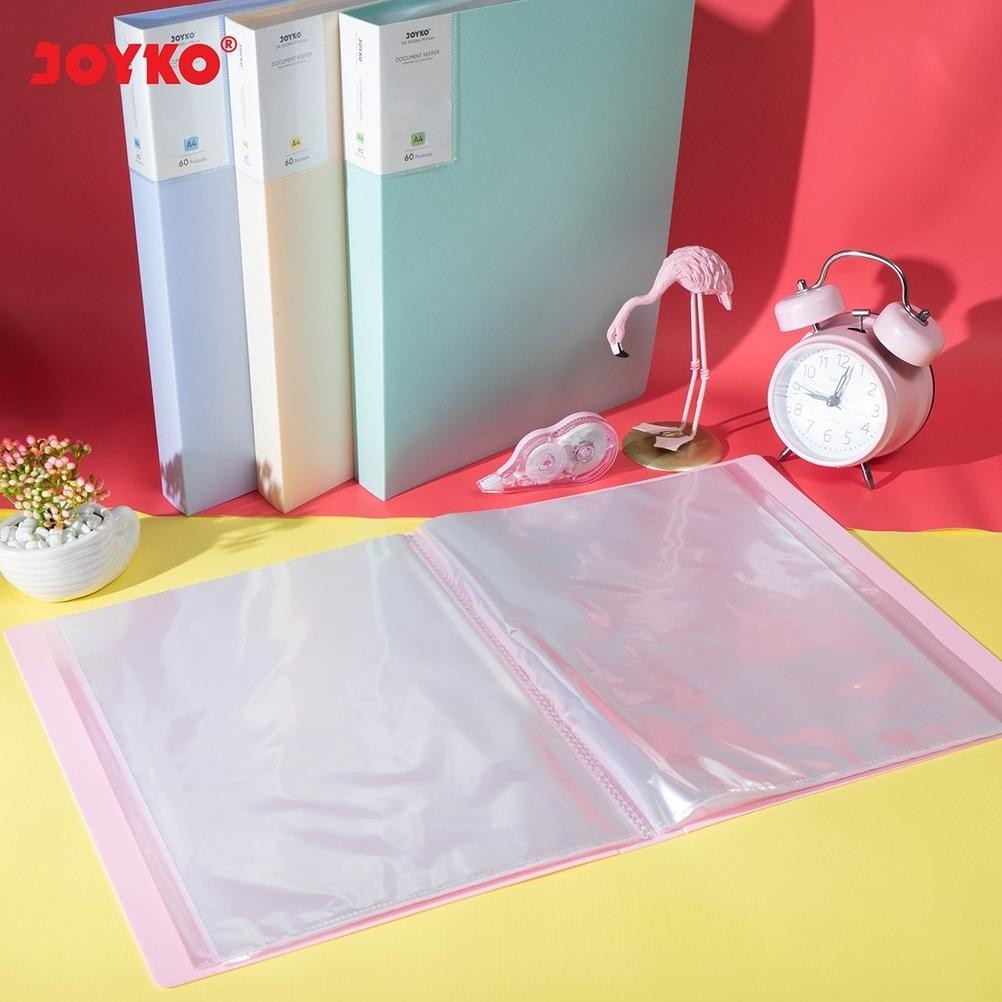

Ori Document Keeper Clear Holder Map File Dokumen Folder Joyko Dk Pastel