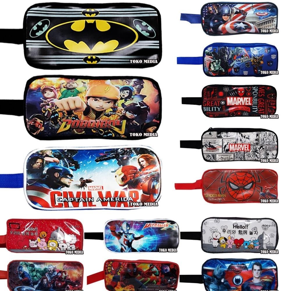 

Murah Best Seller!! Tempat Pensil Anak Bahan Tebal (Boys Series)