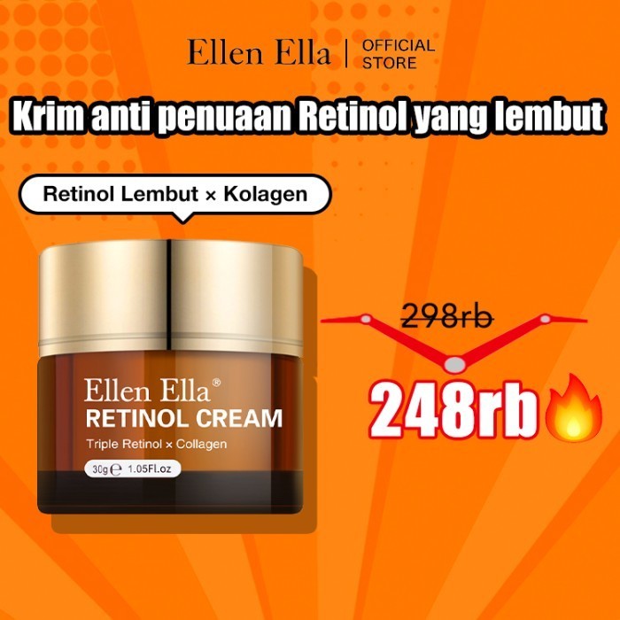 Ready stockELLEN ELLA Original Retinol Cream 30g