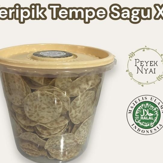 

Peyek Nyai | Keripik Tempe Sagu (Xl)