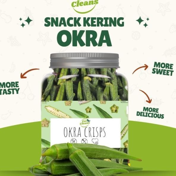 

Keripik Sayur Okra Crispy Celan Sna Calan Rendah Kal