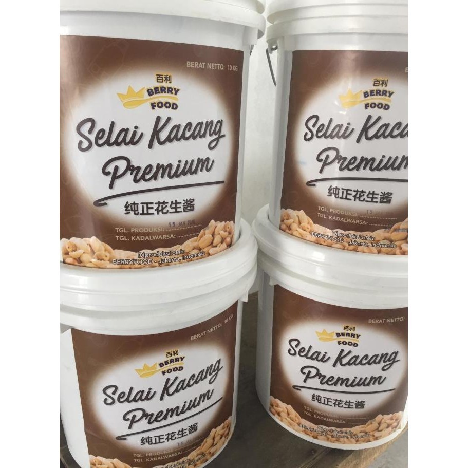 

Selai Kacang Premium Kiloan Kemasan 4Kg