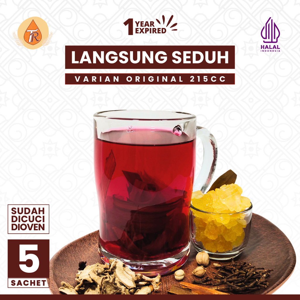 

Wedang Uwuh Tiga Raja - Original (5 Saset) - 225cc