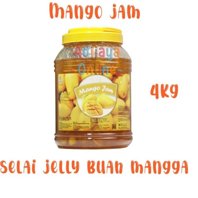 

Mango Jam | Selai Mangga | Selai Jelly Buah Mangga 4Kg