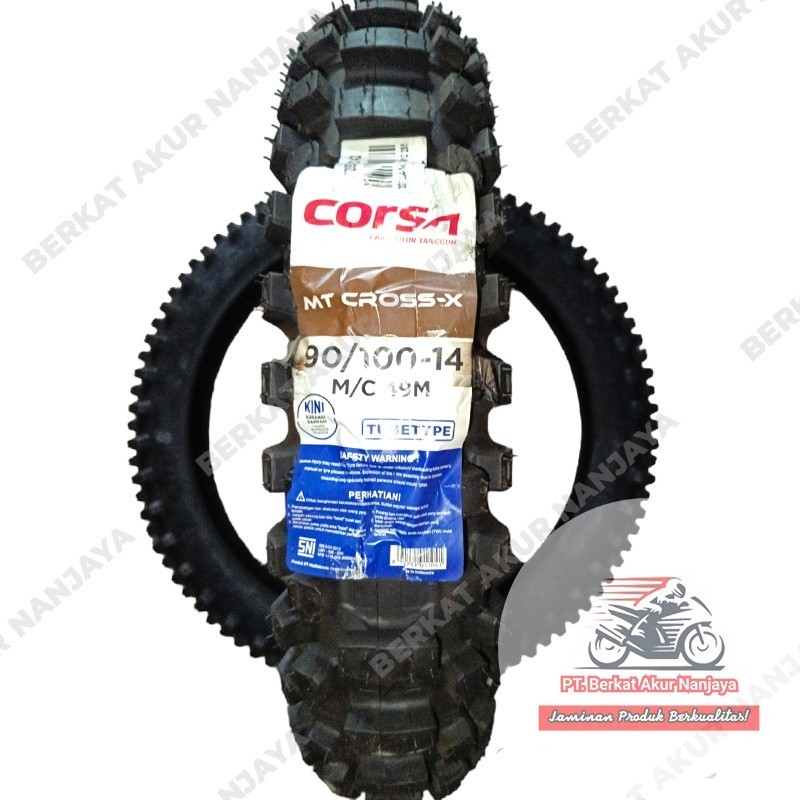 BAN TRAIL CORSA MT CROSS-X-R Ring 14 Tubetype 90/100-14
