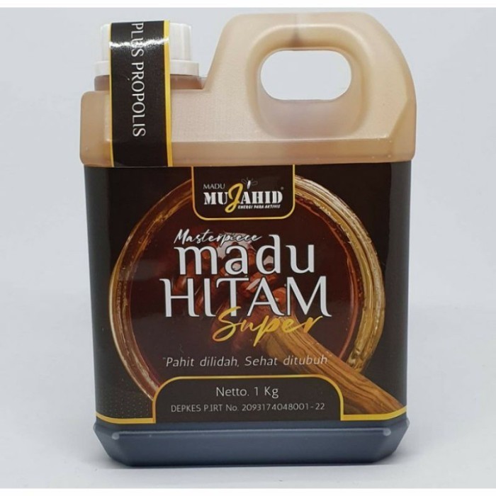 

Madu Hitam Pahit Super Mujahid Madu Hitam Pahit Asli 1kg Planet Herb