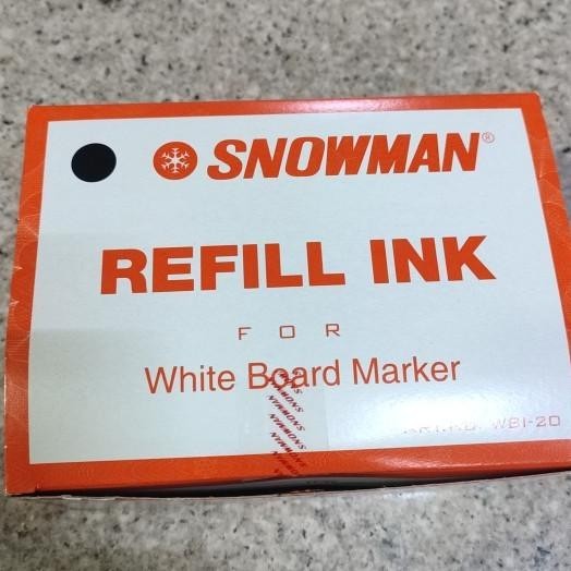 

Tinta Spidol Snowman Whiteboard @12 Pcs