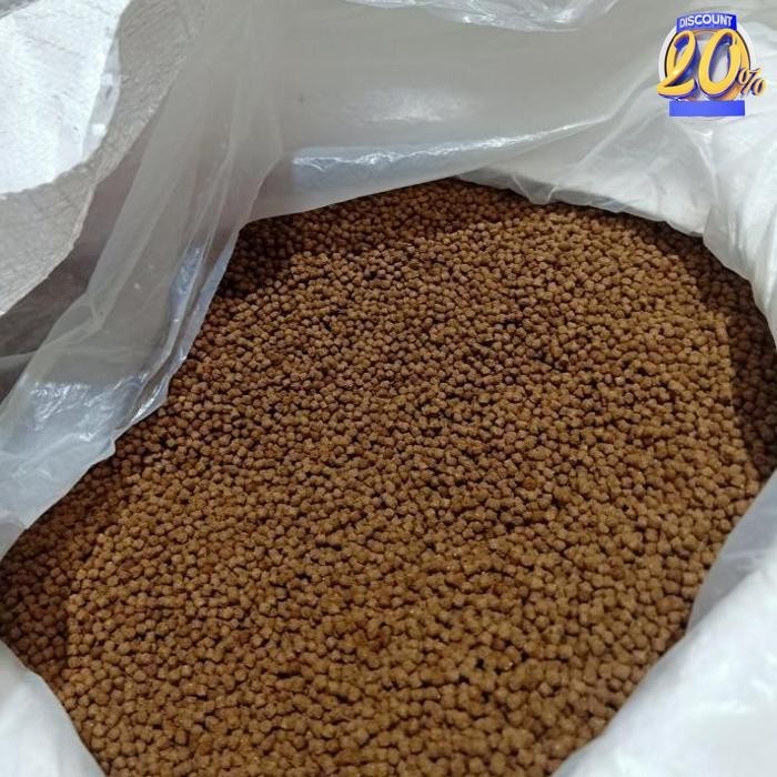 Termurah Rune Pelet Ikan Air Tawar 2Mm Eko Feed 1 Kg - Pelet Lele 2Mm Limited