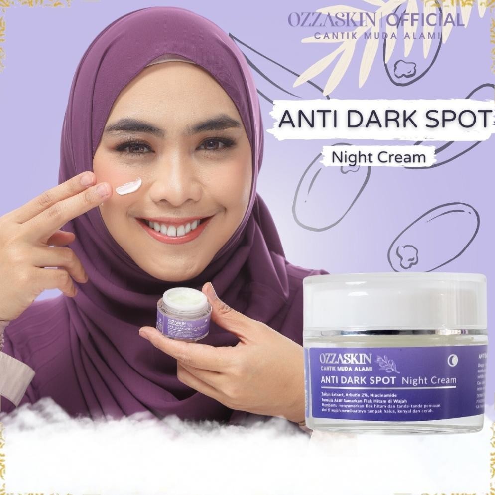 Cream Siang Malam Penghilang Flek Hitam Ozzaskin By Oki Setiana Dewi dengan Triplekill Flek HItam PU