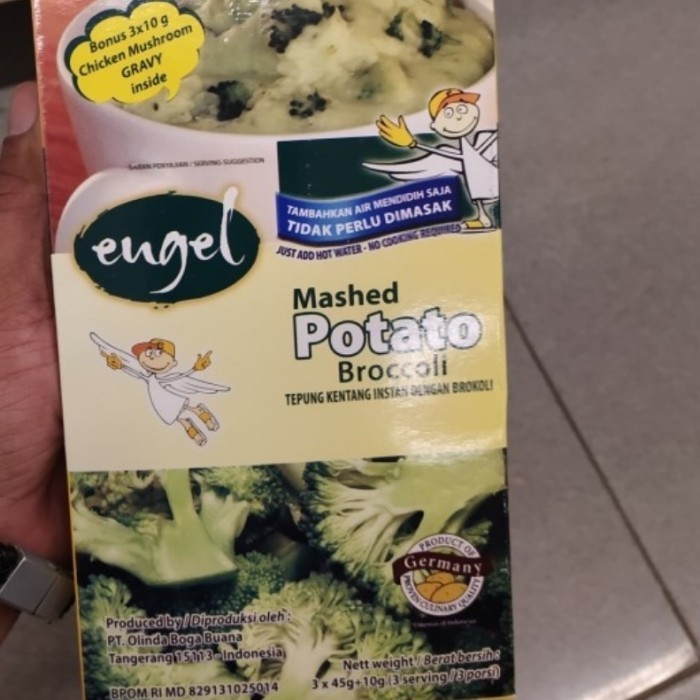 

Terbaru Angel Mushed Potato Broccoli 110Gr Promo Ready Stok