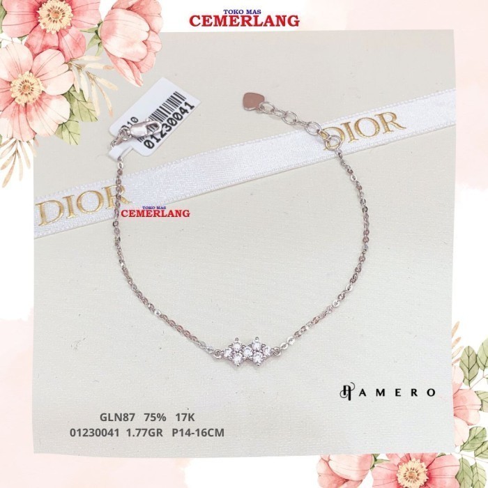 Gelang Amero Model 750 17K P14-16cm 01230041