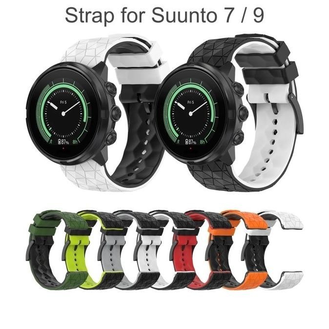 Strap for Suunto 7 / 9 BARO / Sport Spartan 2 color - Tali jam Suunto