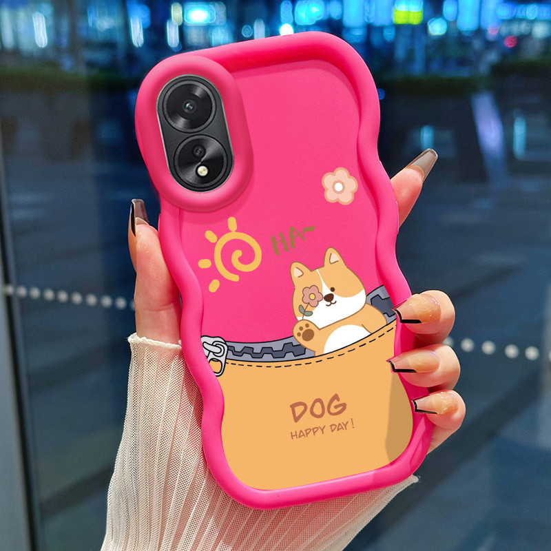 Casing Hp Untuk OPPO A18 A38 A17 A17K A16 A16s A54s A15 A15s A35 4G A55 5G A56 5G Case Casing Kasing