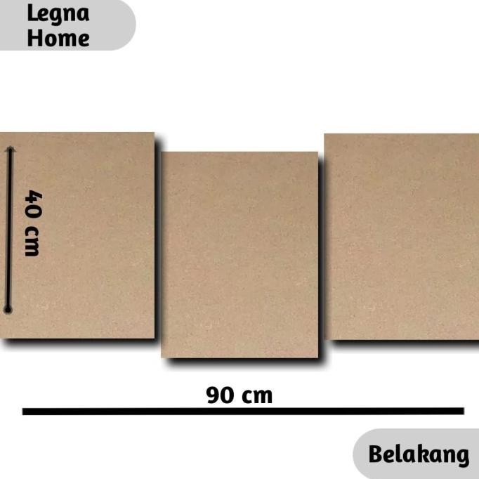 Hiasan dinding kaligrafi Ar -Rahman Ukuran Besar PWM