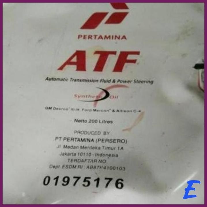 | JYM | PERTAMINA OLI ATF TRANSMISI MATIC MERK/POWER STEERING /SAE10 BSA1LITER