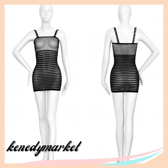 LINGERIE SEXY WANITA TEMBUS ROK SUSPENDER ONE PIECE MINI BABYDOLL A PALING DISUKAI