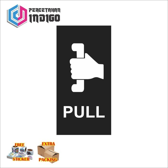 

Terlaris sign papan akkrilik acrylic pull type b Elegan