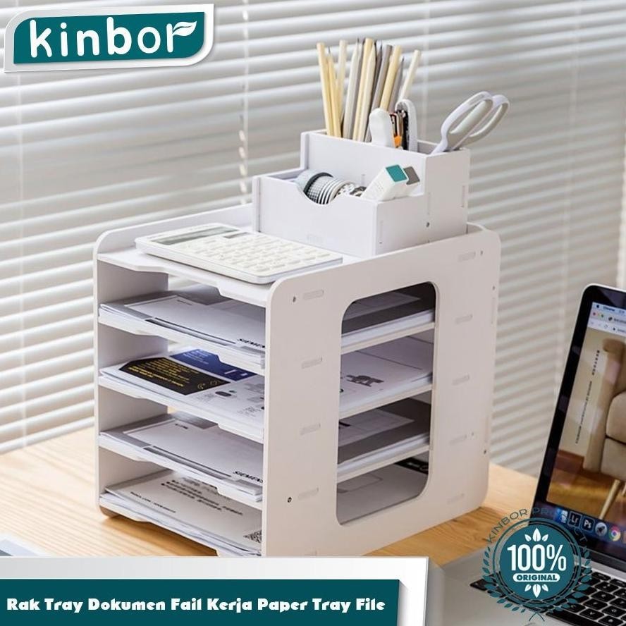 

VIRAL Box File Rak Buku Kertas Dokumen Susun/ Rak Penyimpanan File Portable Kuat dan Kokoh Minimalis Serbaguna As23