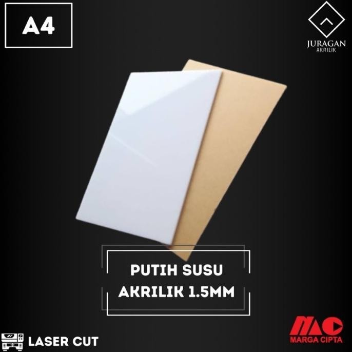 

READY Akrilik Putih Susu A4 1.5mm