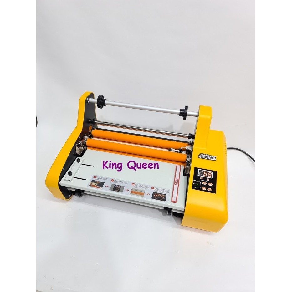 Mesin Laminasi Roll Panas Dan Dingin Fm-3510 Mesin Laminasi Roll