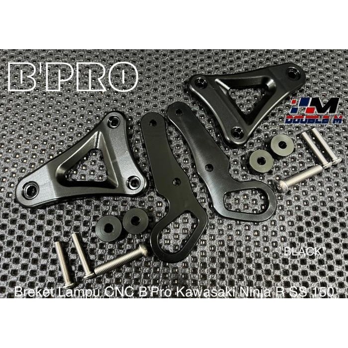 Kupingan Breket Bracket Lampu Bulat Bpro Kawasaki Ninja R Ss 150