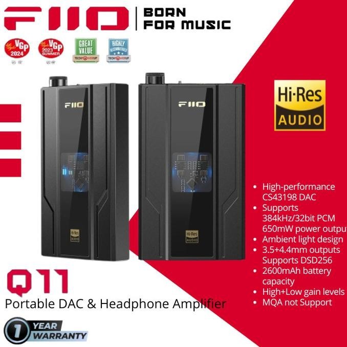 FiiO Q11 Portable DAC and Headphone Amplifier