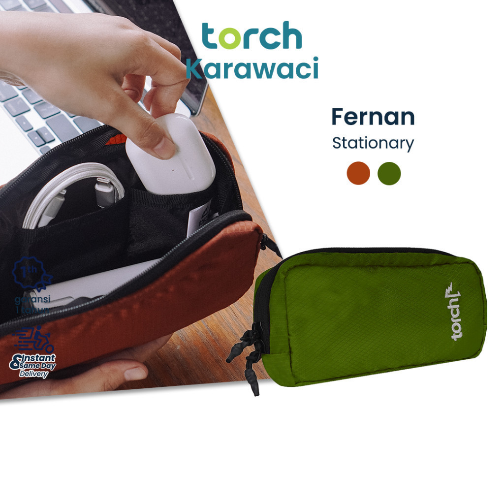 

TORCH Tangerang Fernan Stationary Pouch - Organizer Tempat Pensil