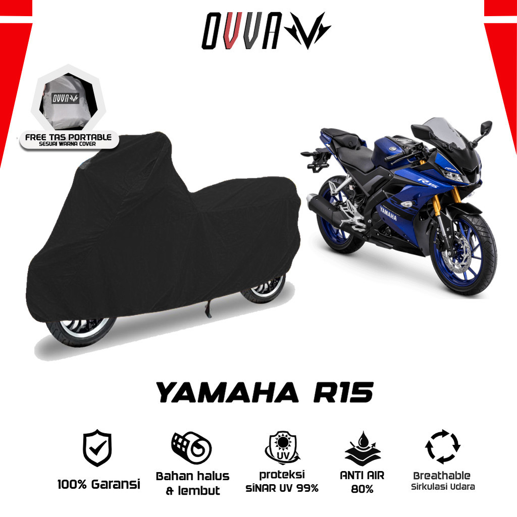 Cover Motor Yamaha R15 / Sarung Motor R15 / Selimut R15 / Pelindung Motor Yamaha R15