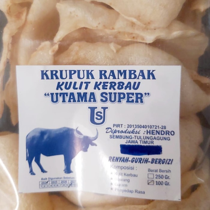 

Kerupuk Kulit/ Rambak Super A9