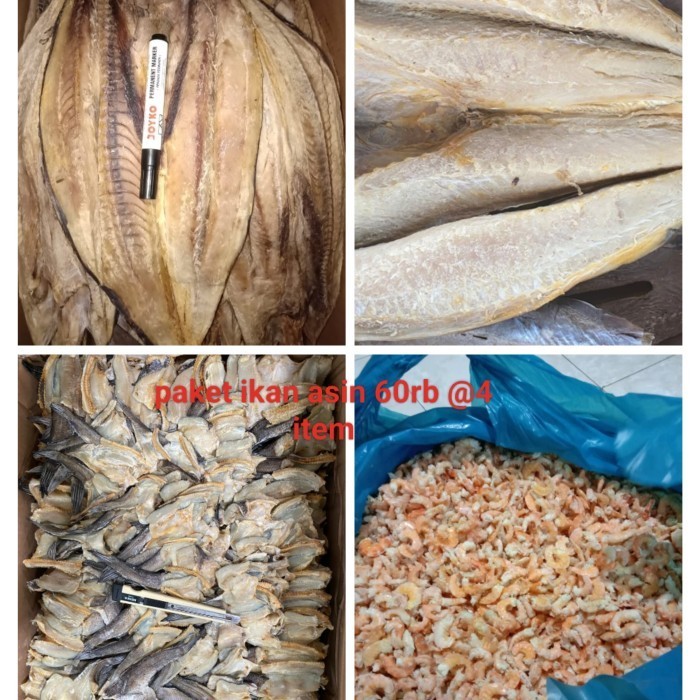 

paket ikan asin potong 60.000 A9