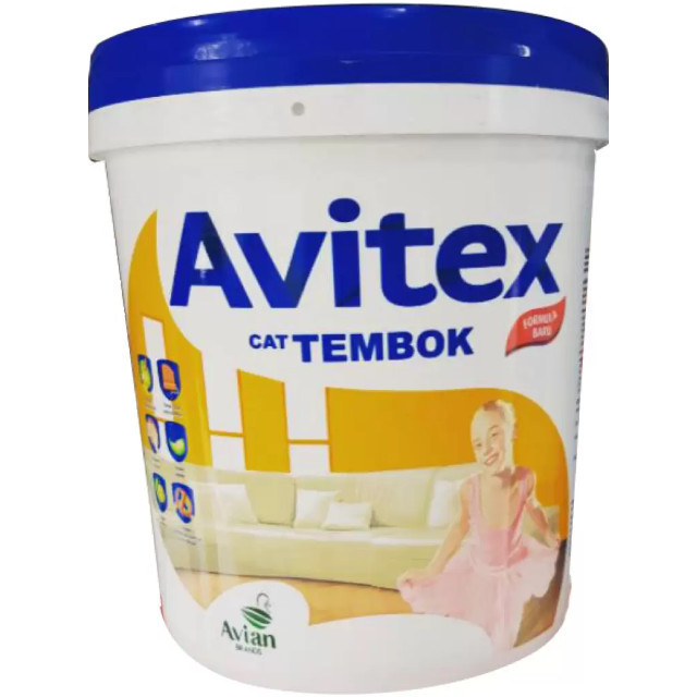 Cat Tembok Avitex Pail 25Kg