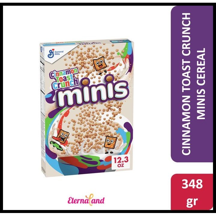 

Cinnamon Toast Crunch Minis - Sereal Gandum Impor Usa